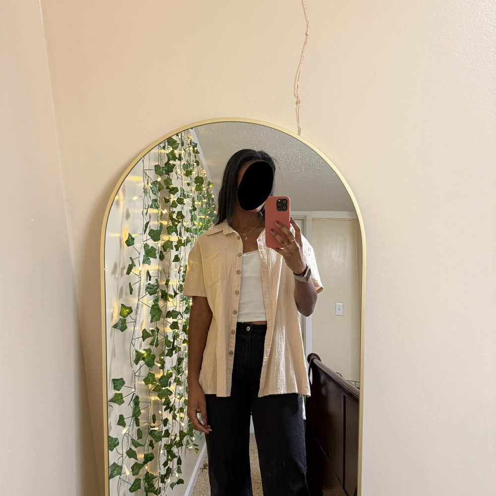 SHEIN Beige Casual Shirt